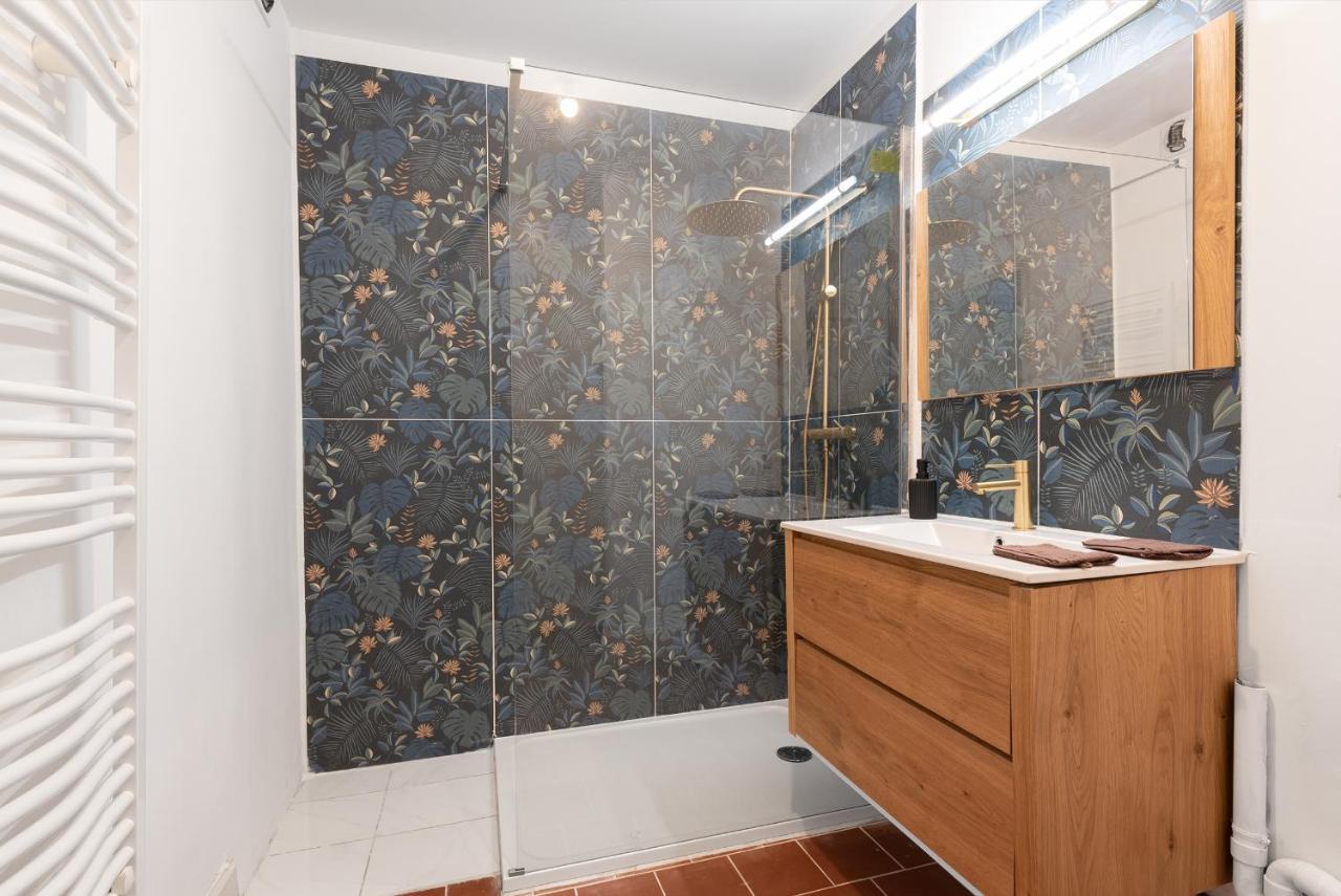 Superbe Appartement Avec Cour Dans La Bastide Carcassonne Exterior foto